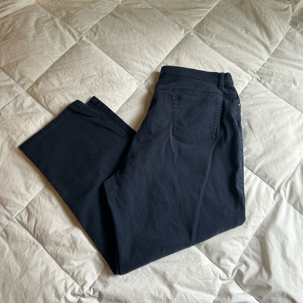 Navy Blue Denim Jeans